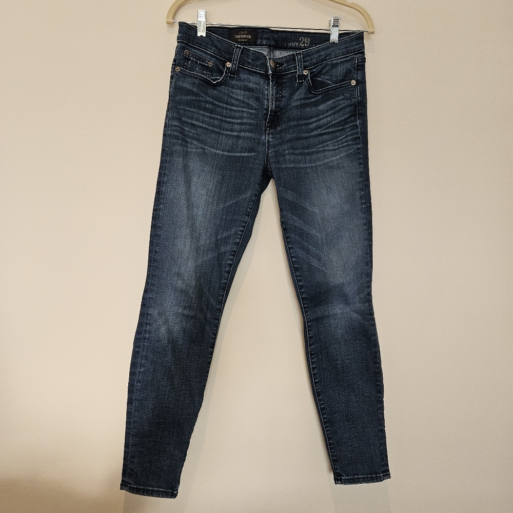 J.Crew Toothpick Ankle Jeans 29 Skinny